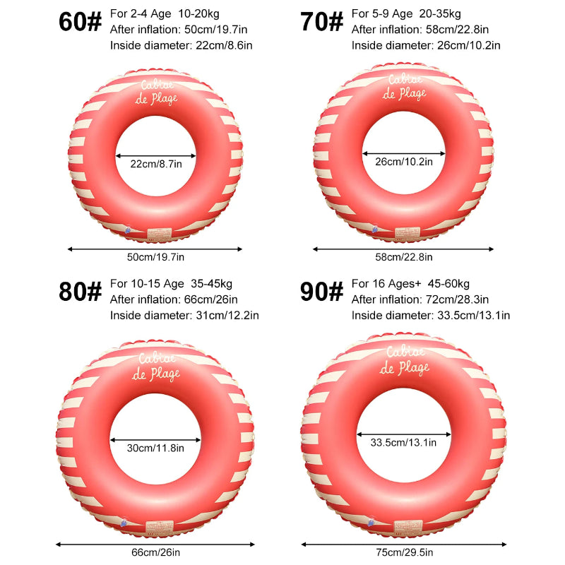 Inflatable Swim Rings – Fun Pool Floats for Kids & Adults