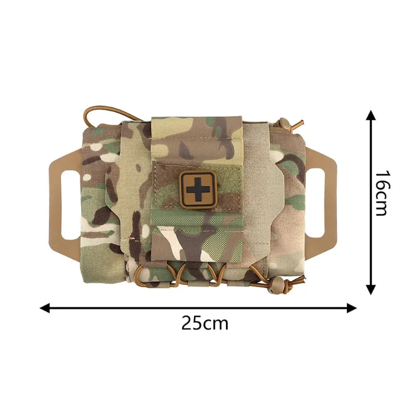 IFAK Tactical First Aid Kit MOLLE Medical Pouch Rapid Deployment Emergency Survival Kit
