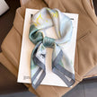 Women’s Printed Square Hair Scarf for Neck and Bag Styling