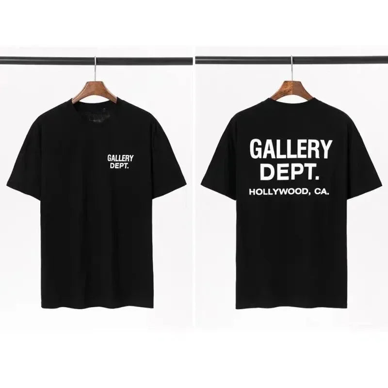 GALLERY DEPT. Hollywood CA Graphic Short Sleeve T-Shirt – Black & White