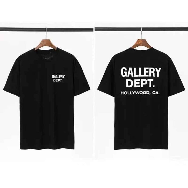 GALLERY DEPT. Hollywood CA Graphic Short Sleeve T-Shirt – Black & White