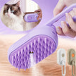 3-in-1 Electric Steamed Dog & Cat Brush – Essential Oil Spray, Massage & Pet Hair Grooming Tool