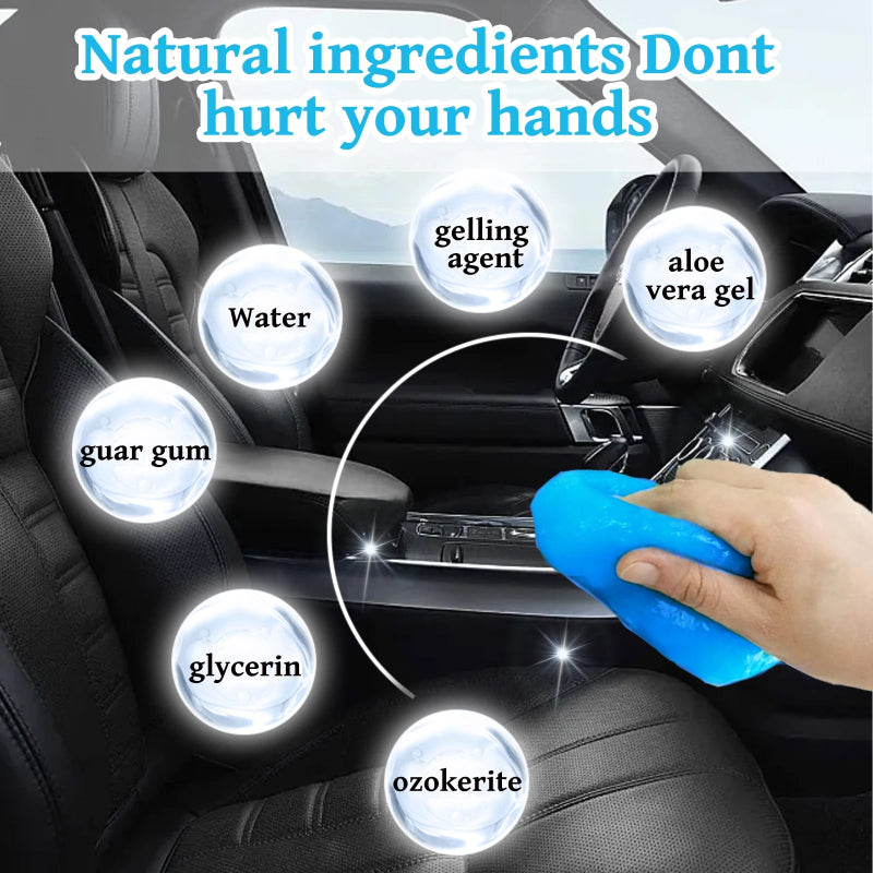 Super Car Cleaning Gel Multiuse Reusable Dust Remover 70g
