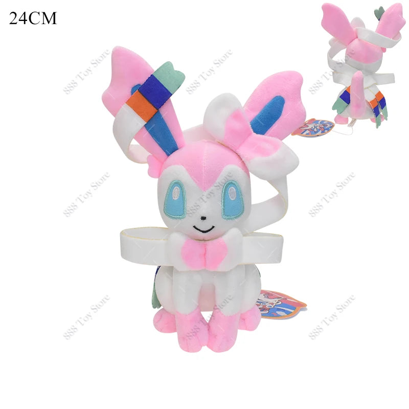 Pokémon Eevee Evolution Plush Toys – Umbreon, Sylveon & More, 18–22 cm