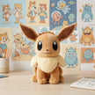 Eevee Plush Toy - 20cm Soft Cuddly Stuffed Doll