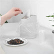 Mini Desktop Trash Can with Lid – Cylindrical Tabletop Waste Bin for Office & Coffee Bar