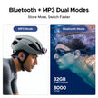 DOOGEE BoneBeat Swim Lite Bone Conduction Sports Headphones with Bluetooth 5.4, Waterproof Wireless Design & Swimming Support