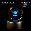 Potdemiel 3D Pokémon Crystal Ball 5cm with LED Lamp Base