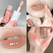 Temperature Changing Lip Gloss – Crystal Mirror Lip Glaze Plumper with Moisturizing Lip Oil Finish