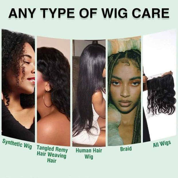 GOIPLE Wig Milk Spray 100ml Moisturizing Leave-In Conditioner Spray for Synthetic Hair Wigs
