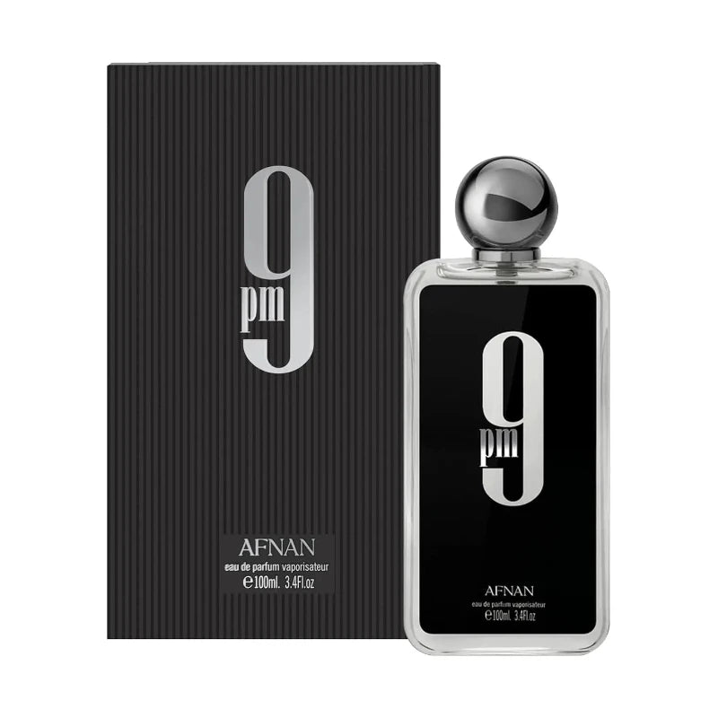 Afnan 9 PM Eau De Parfum Spray 100ml (3.4 oz) Men’s Luxury Fragrance