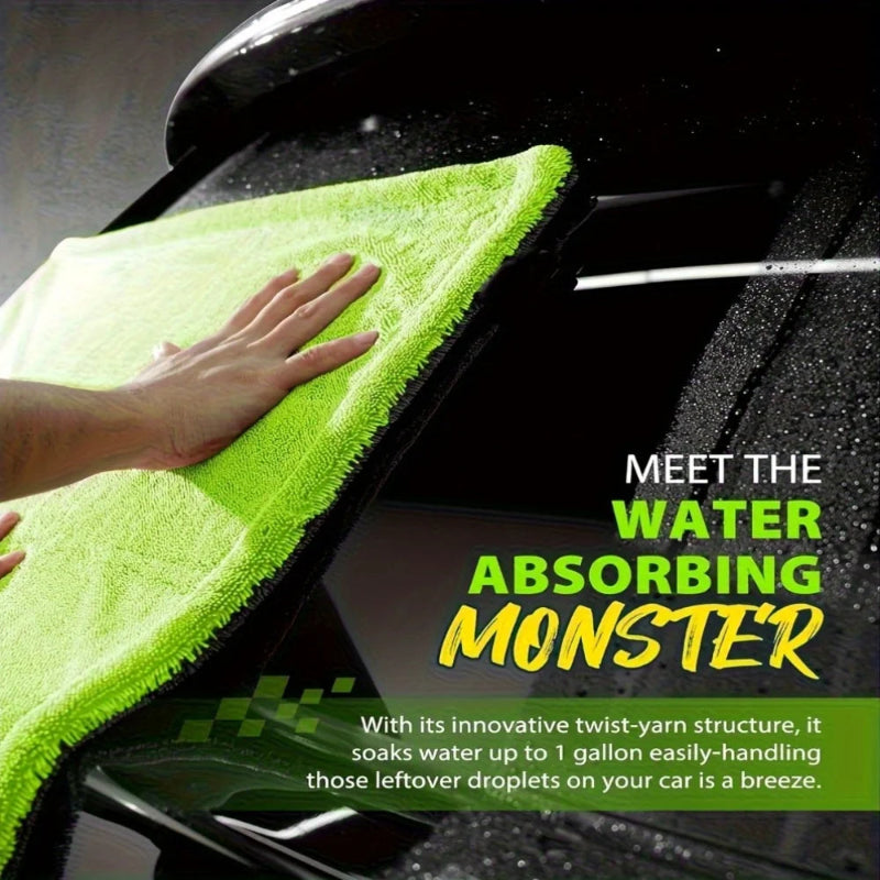 1000GSM Full-Size SUV Truck Double-Sided Microfiber Drying Towel