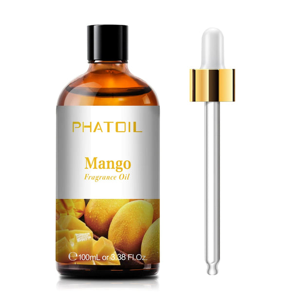 PHATOIL 100ml Fragrance Oil for Aromatherapy - Assorted Fruit Scents for Home Fragrance