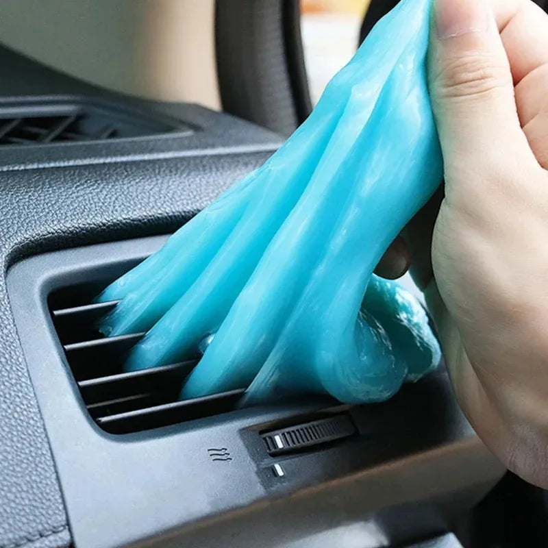 Car Cleaning Gel – Reusable Magic Dust Remover Slime for Auto Interior, Keyboard & Detailing Cleaning