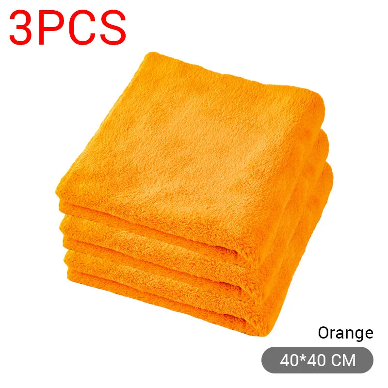 SEAMETAL 600GSM Microfiber Car Cleaning Towels 40×40cm
