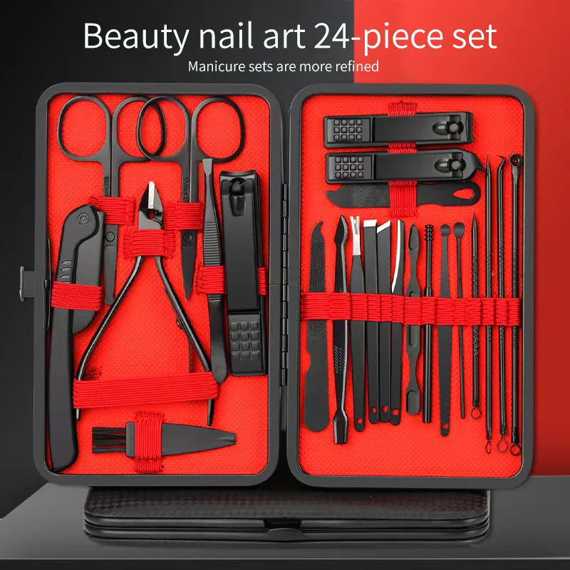 Beauty Nail Art 24-Piece Manicure Set