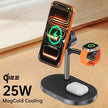 25W MagCold Wireless Charging Stand – Qi2.2 Magnetic Cooling Dock for iPhone 17, Galaxy S26 & Smartwatches