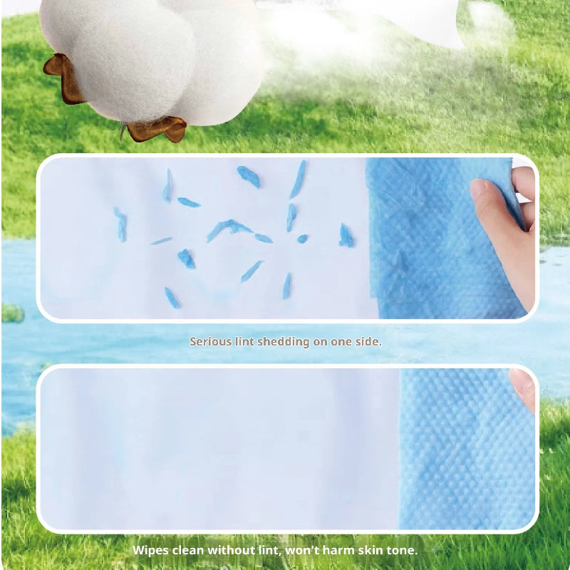 Cotton Clean Cotton Tissue 600g – Cloud-Soft Hanging Facial Tissues with Free Hooks