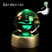 Potdemiel 3D Pokémon Crystal Ball 5cm with LED Lamp Base