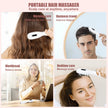 Electric Hair Growth Comb Oil Applicator with Red & Blue LED, Vibration Scalp Massage Brush