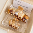 Vintage Wash Pattern Hair Claw Clip for Women