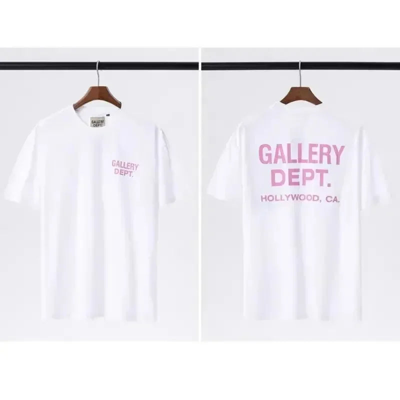 GALLERY DEPT. Hollywood CA Graphic Short Sleeve T-Shirt – Black & White