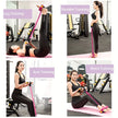 Elastic Resistance Exercise Band with Foam Handle - Pedal Puller Fitness Tool