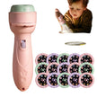 Kids Flashlight Projector 120 Patterns Projector Toys for Kids Preschool Learning Cartoon Torch Light Projection Flashlight