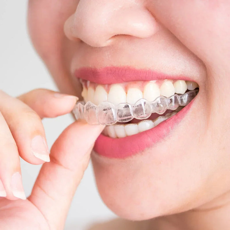 Clear Dental Mouth Guard Transparent Teeth Tray