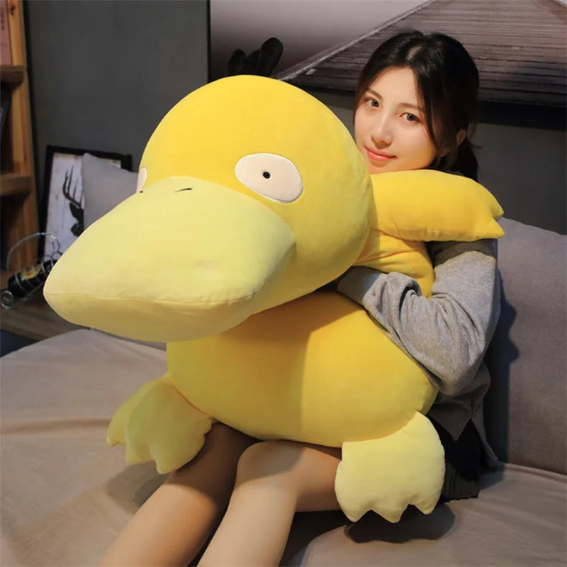 Pokémon Psyduck Plush Toy – Soft Stuffed Animal, 30–100 cm & 18 cm Pendant
