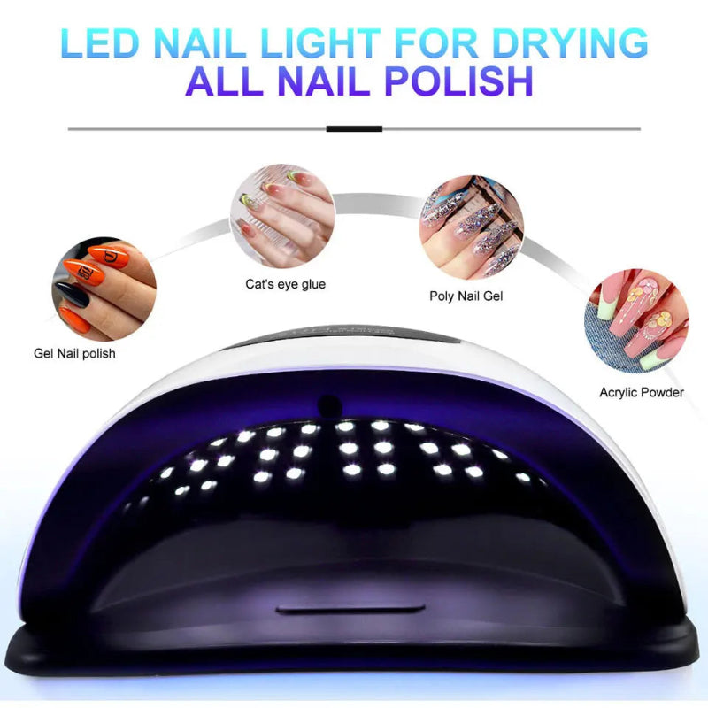 SUN X19MAX 72LED Super Sunuvled Nail Lamp with Digital Timer