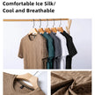Ice Silk Breathable Short Sleeve Men’s T-Shirt