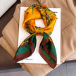 Women’s Printed Square Hair Scarf for Neck and Bag Styling
