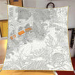NEW Hawaii 90*90CM Twill Scarf Shawls Summer Fashion Brand Beach Sunscreen Silk Scarves Print Square Headband Bandannas