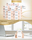 Face Clean Soft Tissue 24 Packs 3 Layer Absorbent Facial Tissue Paper
