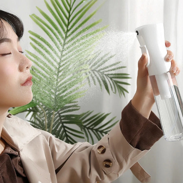 Portable Mist Spray Bottle with Transparent Water Tank for Easy Use
