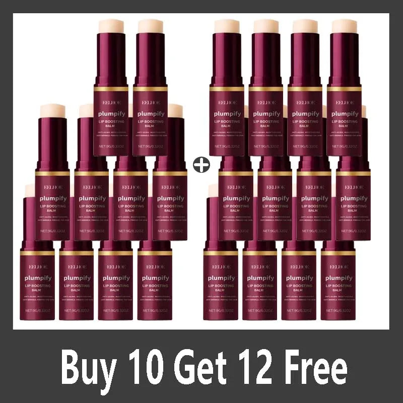 Fast Plumping Lip Balm – Moisturizing Gloss Oil Lip Plumper for Soft Fuller-Looking Lips & Daily Care