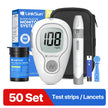 LinkSun Blood Glucose Monitor Kit with Test Strips & Lancing Device