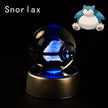 Potdemiel 3D Pokémon Crystal Ball 5cm with LED Lamp Base