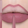 Matte Mauve Lipstick Pencil – Long-Lasting Waterproof Non-Stick Velvet Lipliner Crayon