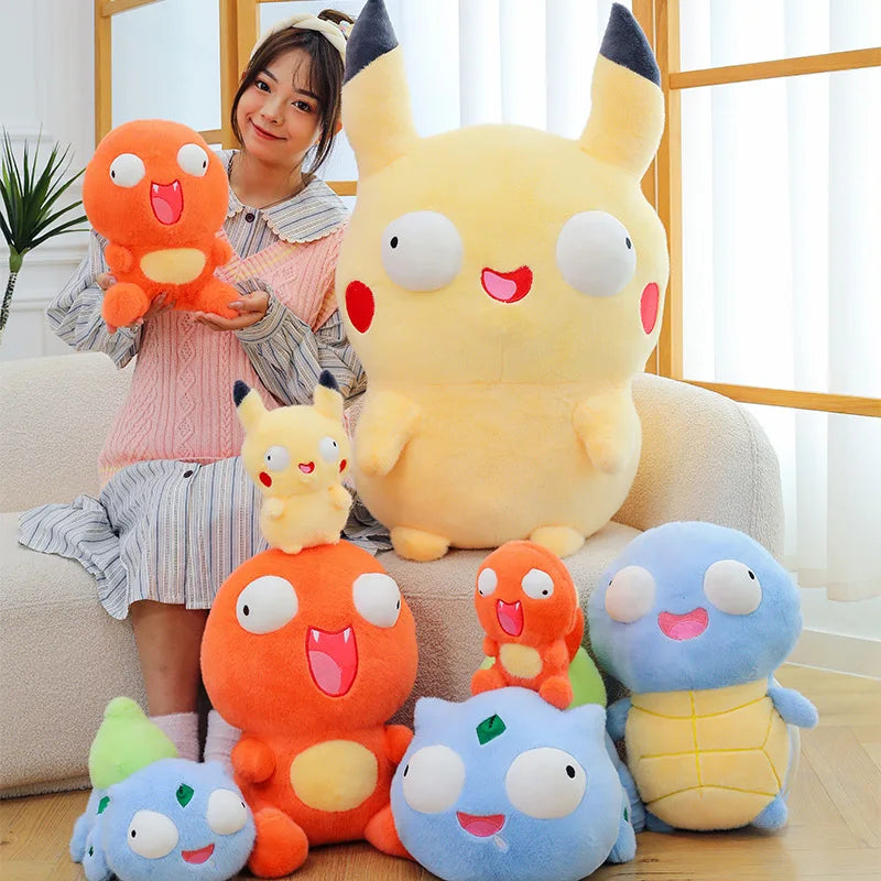 Cartoon Character Plush Toy - 4 Styles, 23cm & 30cm