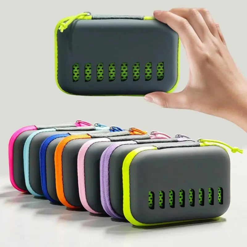 30×80cm Cooling Sports Towel with EVA Case