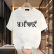 Dior Logo Graphic T-shirt – Stylish Casual Wear for Women | Black & White Options