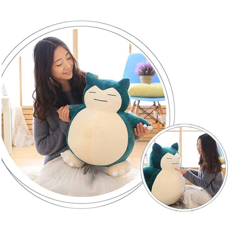 Pokémon Snorlax Plush Toy – 30 cm & 50 cm Soft Stuffed Anime Doll