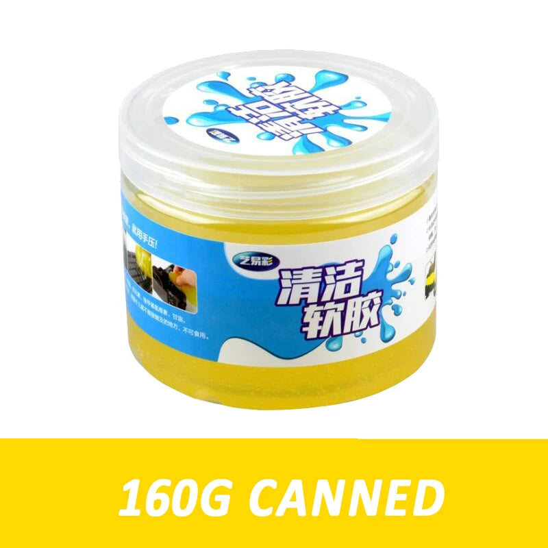 Car Air Vent Cleaning Gel – Reusable Dashboard Dust Remover Gel for Keyboard, Laptop & Interior Cleaning