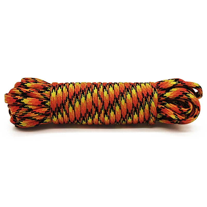 550 Paracord Rope 4mm 7-Core Survival Cord 5m/15m/30m Outdoor Camping Hiking Utility Rope