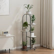 4/5 Tier Metal Plant Stand Indoor Outdoor Flower Pot Display Shelf
