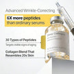KOEC Silk Peptide Intensive Lifting Ampoule – Collagen Facial Serum with 30-Peptide Complex and Precision Applicator