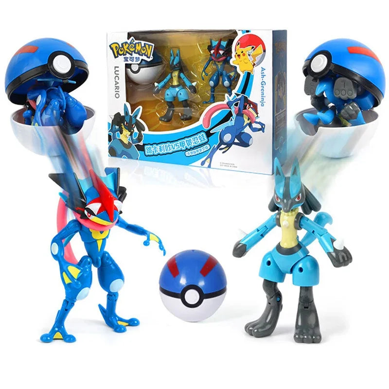 Pokémon Transforming Poké Ball Toy – Collectible Action Figure