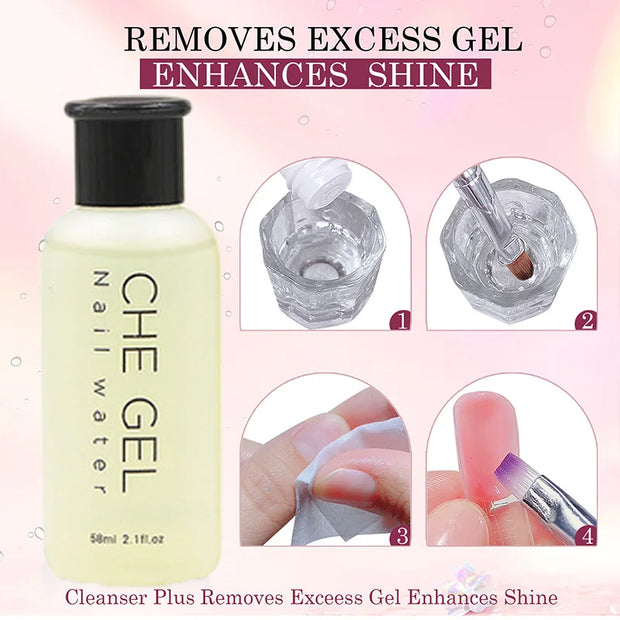 Cleoorvil Acrylic Gel 15g - UV/LED in Clear, Pink & White